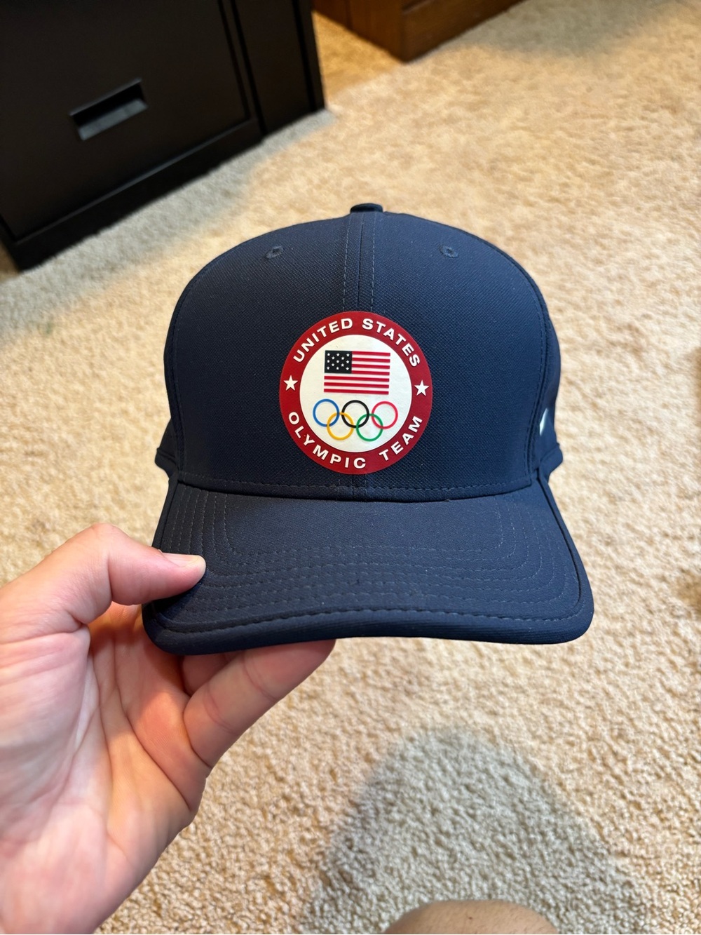 Nike USA Olympic Team Navy Baseball Cap